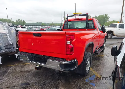 2021 Chevrolet Silverado 2500Hd 2Wd Long Bed Wt из США, поврежденный, VIN 1GC0WLE71MF129129